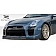 DuraFlex Bumper Cover Plain  GT-R Fiberglass - 104358