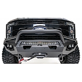 Fab Fours Bumper Vengeance 1-Piece Design Steel Black - FS17X41521