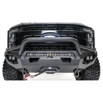 Fab Fours Bumper Vengeance 1-Piece Design Steel Black - FS17X41521-2