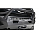 Fab Fours Bumper Vengeance 1-Piece Design Steel Black - FS17X41521