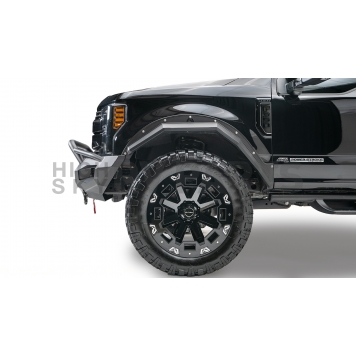 Fab Fours Bumper Vengeance 1-Piece Design Steel Black - FS17X41521-4