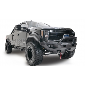 Fab Fours Bumper Vengeance 1-Piece Design Steel Black - FS17X41521-5