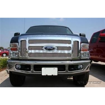 Putco Grille Insert - Chrome Plated Aluminum Rectangular - 99197