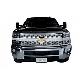 Putco Grille Insert - Polished Stainless Steel Rectangular - 84201