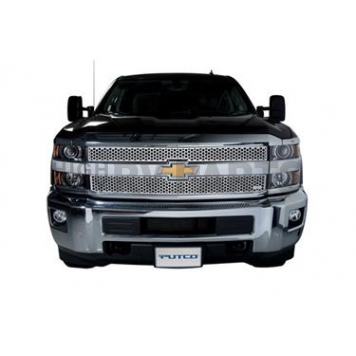 Putco Grille Insert - Polished Stainless Steel Rectangular - 84201