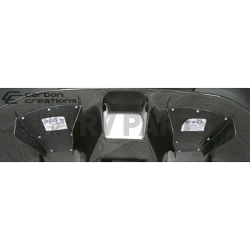 Extreme Dimensions Valance - Carbon Fiber Black Gloss UV Coated - 105364-1