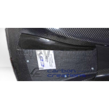 Extreme Dimensions Valance - Carbon Fiber Black Gloss UV Coated - 105364-6