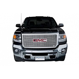 Putco Grille Insert - Polished Stainless Steel Rectangular - 84202