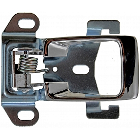 Help! By Dorman Interior Door Handle - Paddle Plastic Silver Single - 77486