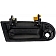 Help! By Dorman Exterior Door Handle - Plastic Black Single - 77491