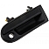 Help! By Dorman Exterior Door Handle - Plastic Black Single - 77491