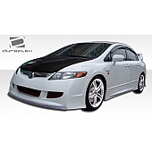 DuraFlex Bumper Cover Plain  R-Spec Fiberglass - 104428