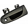 Help! By Dorman Exterior Door Handle - Plastic Black Single - 77493