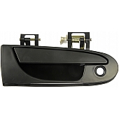 Help! By Dorman Exterior Door Handle - Plastic Black Single - 77494