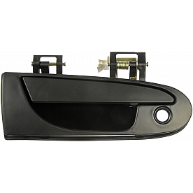 Help! By Dorman Exterior Door Handle - Plastic Black Single - 77494