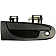 Help! By Dorman Exterior Door Handle - Plastic Black Single - 77494
