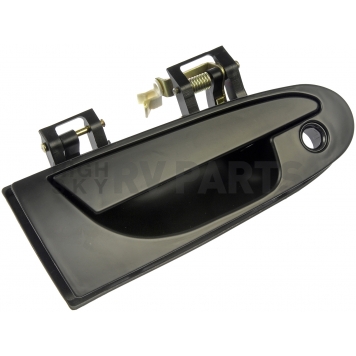 Help! By Dorman Exterior Door Handle - Plastic Black Single - 77494-2