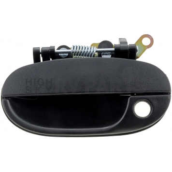 Help! By Dorman Exterior Door Handle - Plastic Black Single - 77496
