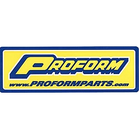 Proform Parts Decal - Yellow And Blue - 31026