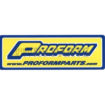 Proform Parts Decal - Yellow And Blue - 31026