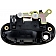 Help! By Dorman Exterior Door Handle - Plastic Black Single - 77497