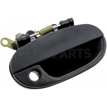 Help! By Dorman Exterior Door Handle - Plastic Black Single - 77497-2
