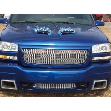 Street Scene Grille Insert - Mesh Aluminum Rectangular - 95077151-2