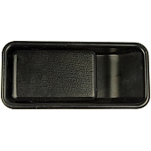 Help! By Dorman Exterior Door Handle - Plastic Black Single - 79334