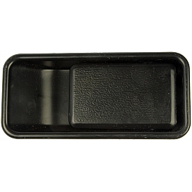 Help! By Dorman Exterior Door Handle - Plastic Black Single - 79335
