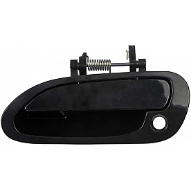 Help! By Dorman Exterior Door Handle - Plastic Black Single - 79336