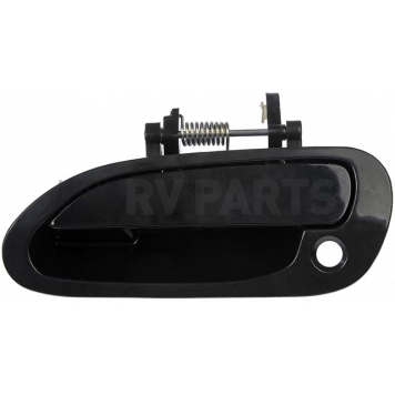 Help! By Dorman Exterior Door Handle - Plastic Black Single - 79336