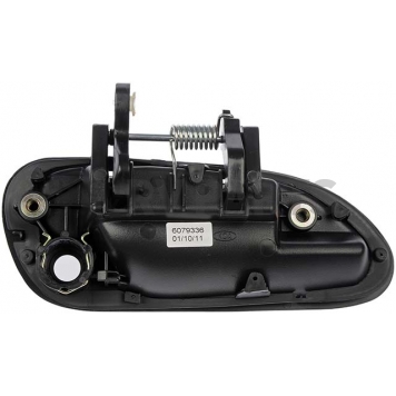 Help! By Dorman Exterior Door Handle - Plastic Black Single - 79336-1