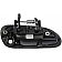 Help! By Dorman Exterior Door Handle - Plastic Black Single - 79336