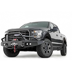 Warn Fender Flare - Black ABS Plastic Satin Set Of 4 - 102020