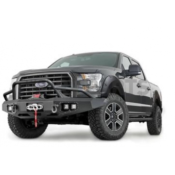 Warn Fender Flare - Black ABS Plastic Satin Set Of 4 - 102020