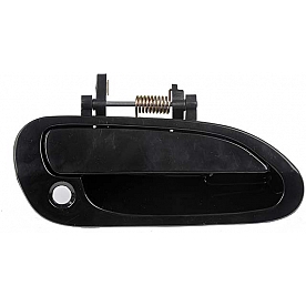 Help! By Dorman Exterior Door Handle - Plastic Black Single - 79337