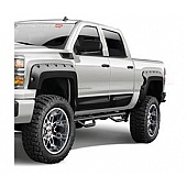 Warn Fender Flare - Black ABS Plastic Satin Set Of 4 - 102022