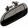 Help! By Dorman Exterior Door Handle - Plastic Black Single - 79338