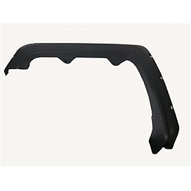 Warn Fender Flare - Black ABS Plastic Satin Set Of 4 - 102023