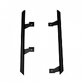 Skyjacker Suspensions Nerf Bar 1-3/4 Inch Black Powder Coated Steel - NBP100