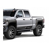 Warn Fender Flare - Black ABS Plastic Satin Set Of 4 - 102026