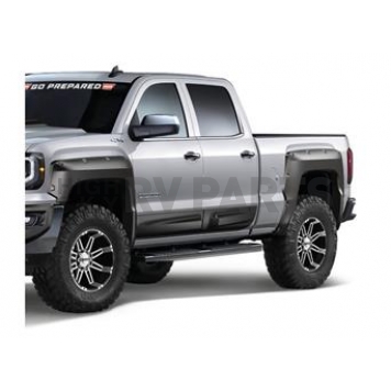 Warn Fender Flare - Black ABS Plastic Satin Set Of 4 - 102026