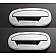 All Sales Exterior Door Handle -  Chrome Plated Aluminum Set Of 2 - 502C