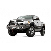 Warn Fender Flare - Black ABS Plastic Satin Set Of 4 - 102028