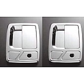 All Sales Exterior Door Handle -  Polished Aluminum Set Of 2 - 510