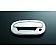 All Sales Exterior Door Handle -  Polished Aluminum Set Of 2 - 510