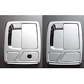 All Sales Exterior Door Handle -  Polished Aluminum Set Of 2 - 511