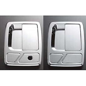 All Sales Exterior Door Handle -  Polished Aluminum Set Of 2 - 511