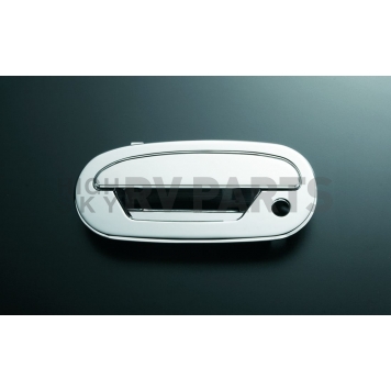 All Sales Exterior Door Handle -  Polished Aluminum Set Of 2 - 511-1