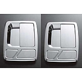 All Sales Exterior Door Handle -  Polished Aluminum Set Of 2 - 512